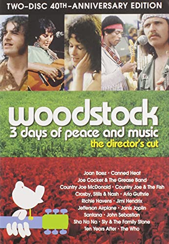 Woodstock: Three Days of Peace & Music (Two-Disc 40th Anniversary Director's Cut)