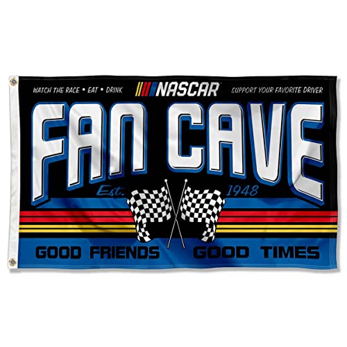 NASCAR Fan Man Cave Banner Flag