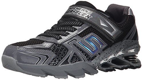 Skechers Kids Mega Blade-Hexomax Athletic Sneaker (Little Kid/Big Kid),Charcoal/Black,12 M US Little Kid