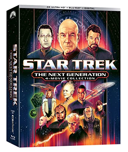 Star Trek: The Next Generation Motion Picture Collection (Includes: Star Trek IX: Insurrection, Star Trek VII: Generations, Star Trek VIII: First Contact, Star Trek X: Nemesis)
