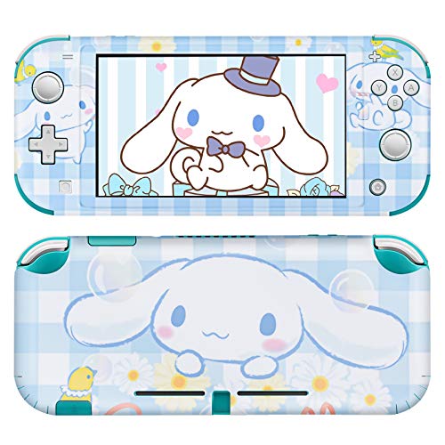 DLseego Switch Lite Skin Pretty Pattern Full Wrap Skin Protective Film Sticker Design for Nintendo Switch Lite- Blue Dog