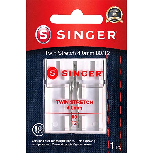 SINGER Universal Twin Stretch Sewing Machine Needle