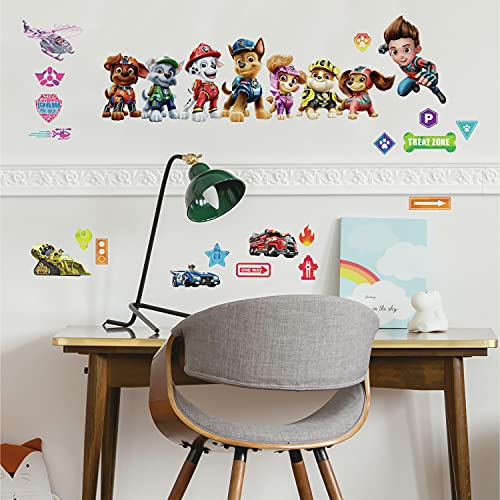 RoomMates RMK4819SCS Paw Patrol Movie Peel and Stick Wall Decals