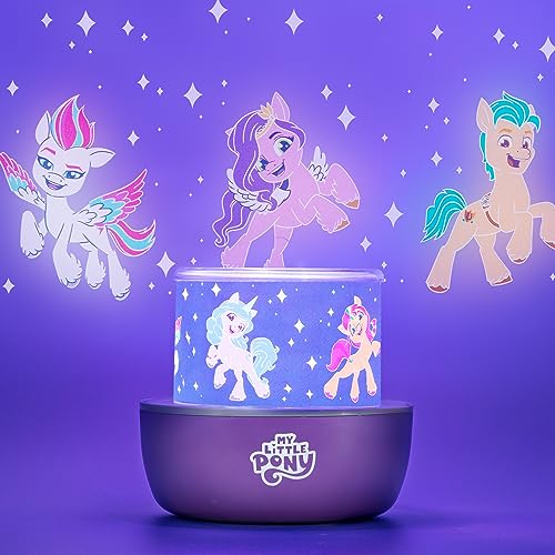 My Little Pony Projection Night Light, My Little Pony Scenes Decoration for Walls and Ceiling, Officially Licensed My Little Pony Toy for Girls