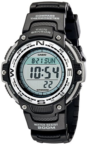 Casio Men's SGW100-1V Digital Compass Twin Sensor Sport Watch