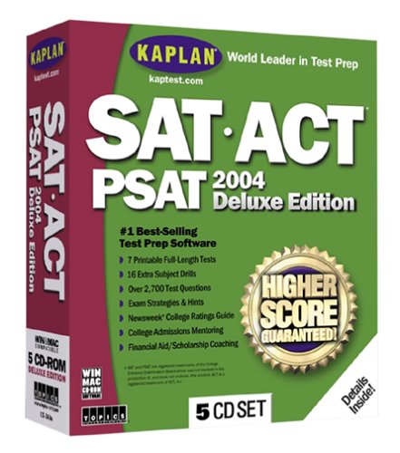 E-Book KAPLAN SAT ACT PSAT 2004 DELUXE ( CS-348S )