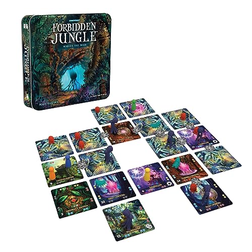 Gamewright - Forbidden Jungle - Cooperative Board Game