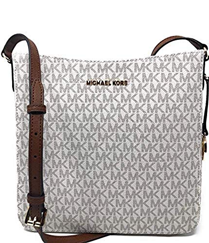 Michael Kors Jet Set Travel Large Messenger Bag (Vanilla 2019)