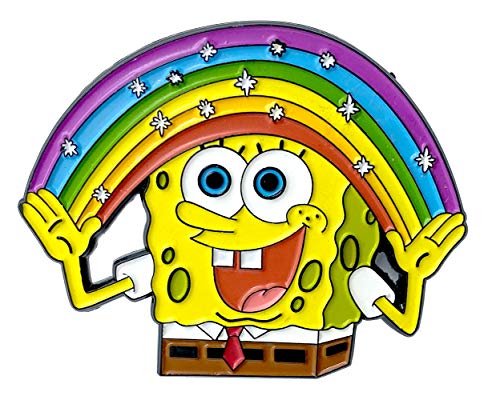 'Imagination!' - Spongebob Squarepants - Official Collectible Pin