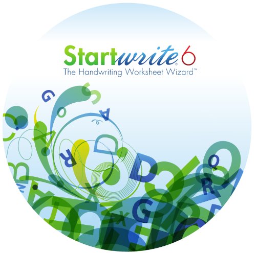 StartWrite 6.0 Handwriting Worksheet Software (Windows)