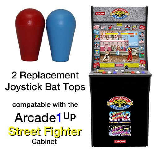 RetroArcade.us Arcade1up Street Fighter 2 Galaga Rampage Pacman 2 Joystick Bat Top Handles