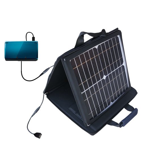 Nintendo 3DS Compatible SunVolt Portable High Power Solar Charger by Gomadic - Outlet- Speed Charge for Multiple Gadgets
