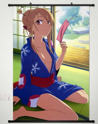 The Pet Girl of Sakurasou Wall Scroll Poster Fabric Painting for Anime Mashiro Shiina 09 L