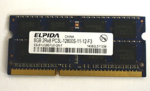 ELPIDA 2RX8 8GB DDR3 PC3L-12800S-11-12-F3 for APPLE, HP, LENOVO ETC