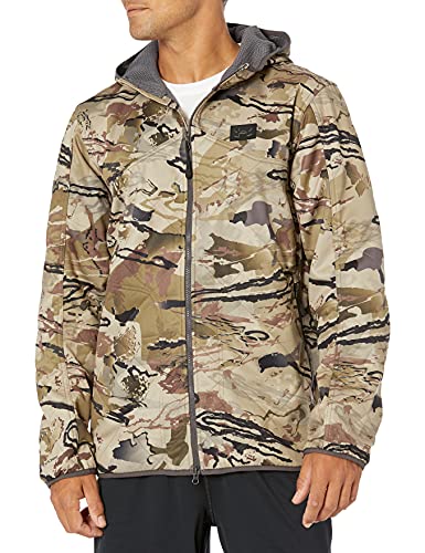 Under Armour mens Brow Tine ColdGear Infrared Jacket, Ua Barren Camo (999)/Black, XX-Large