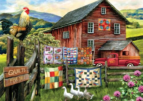 Buffalo Games - Country Life - A Little Bit of Heaven - 500 Piece Jigsaw Puzzle for Adults Challenging Puzzle Perfect for Game Nights - Finished Size 21.25 x 15.00