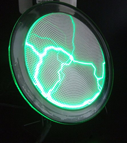 BetterJonny - 6' Plasma Plate Lumin Disk Light Show Party Home Decor Respond to Music or Touch (Green)