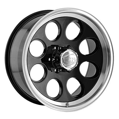 Ion Alloy 171 Black Wheel with Machined Lip (16x8'/6x139.7mm)