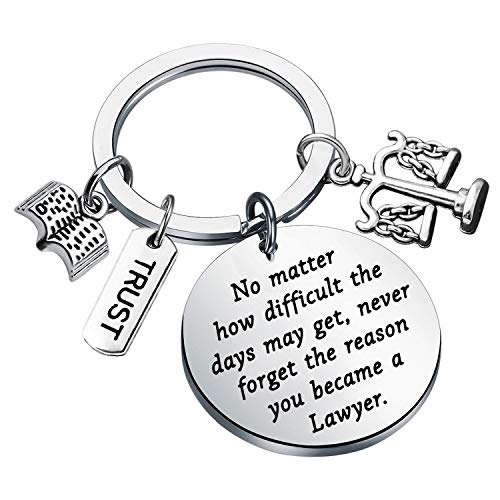 Lawyer Gifts Keychain Lawyer Graduation Gifts Law School Gifts Future New Lawyer Gift Scales of Justice Attorney Gift Never Forget the Reason You Became a Lawyer (lawyer no matter ky)