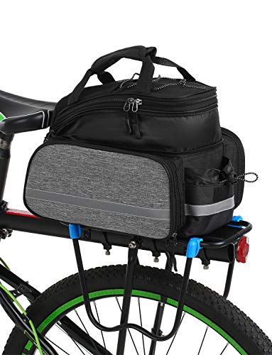 Lixada Bicycle Rear Rack Bag,25 L Bike Bags for Rear Carrier Cycle Rack Bag for Riding Cycling