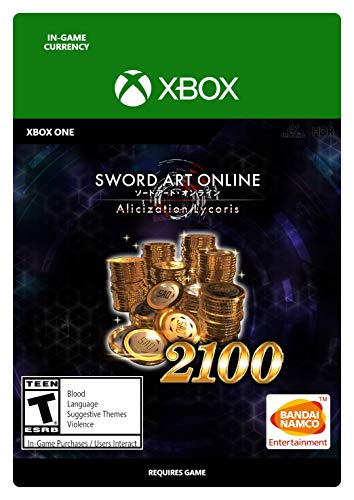 Sword Art Online Alicization Lycoris 2100 SAO Coins - Xbox One [Digital Code]