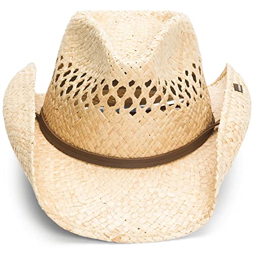 Stetson Men's Straw, Natural, X-Large