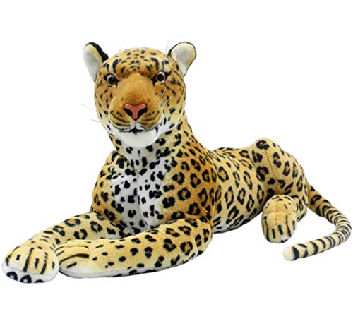 large cheetah stuffed animal