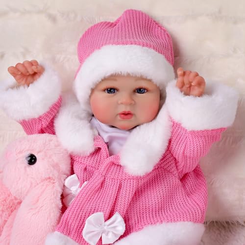 BABESIDE Reborn Baby Dolls, 20 -Inch Cute Soft Body Realistic-Newborn Baby Dolls Poseable Real Life Lifelike Baby Dolls w/Doll Accessories for 3+ Year Old Girls