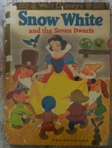 Snow White and the Seven Dwarfs, a Big Golden Book