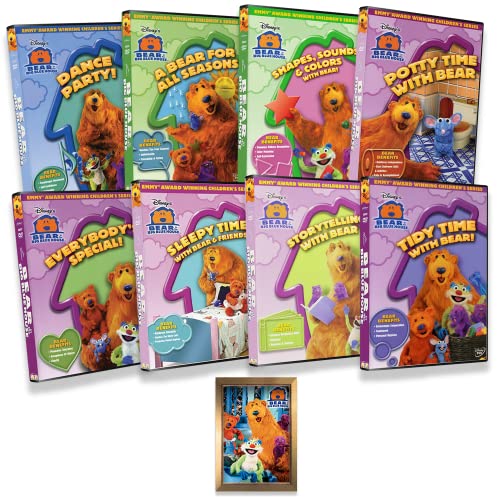 Bear In The Big Blue House DVD Collection: Dance Party! / A Bear For All Seasons / Shapes, Sounds & Colors With Bear! / Potty Time With Bear / Everybody's Special! / Sleepy Time / Storytelling / Tidy