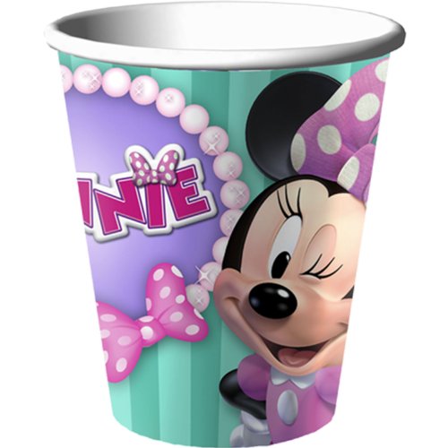 Disney Minnie Mouse Bow-tique Dream Party 9 0z Cups
