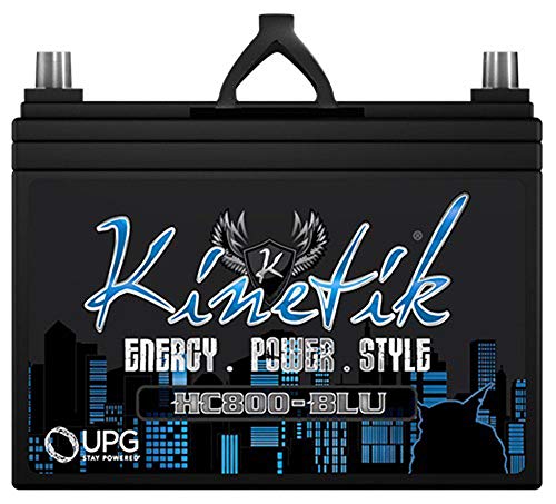 Kinetik HC800 BLU 800W 12V High Current AGM Car Audio Battery Power Cell (BLU Series)