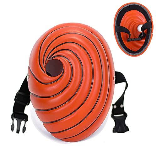 Im.Create Tobi Obito Mask - Anime Akatsuki Itachi Uchiha Resin Costume Mask, Boys Halloween Costume Props