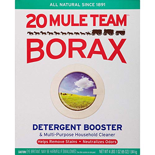 Borax 20 Mule Team Detergent Booster, 65 Oz. (4LB)