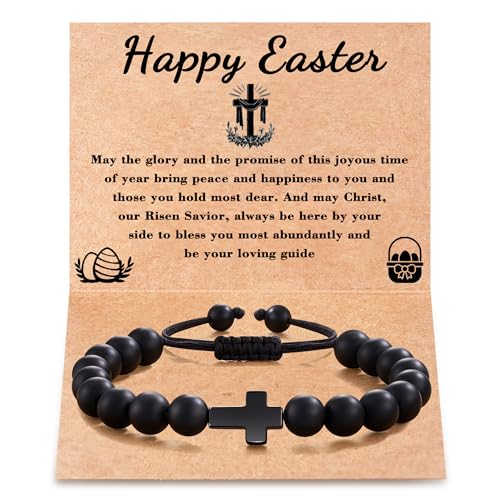 Easter Baskets for Boys, Easter Gifts for Boys, Boys Easter Basket Stuffers for Teens Boys 8-12 Easter Gifts Bracelet