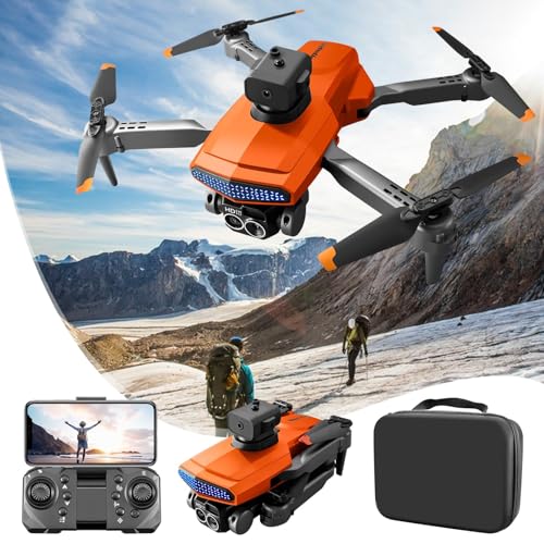 Drone with Camera 4K, 4K HD Aerial Photography Drones,Foldable and Lightweight, FPV Quadcopter With Altitude Hold Headless Mode Start Speed,for Beginner, Adults of Sales Today Clearance Prime Only