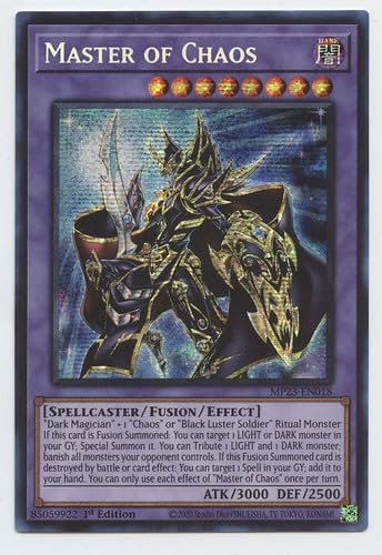 Master of Chaos - MP23-EN018 - Prismatic Secret Rare - 1st Edition