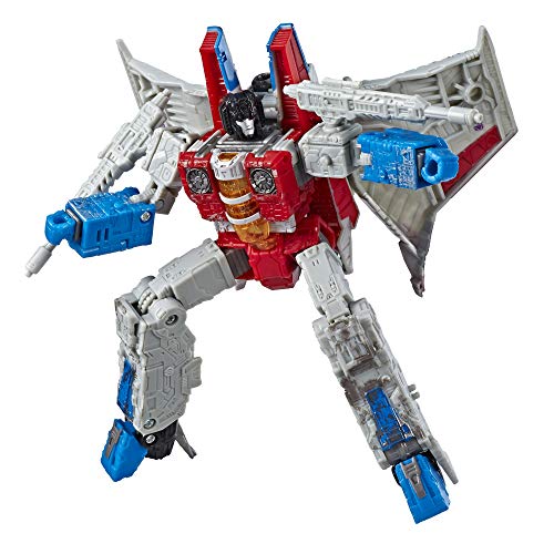 Transformers Toys Generations War for Cybertron Voyager Wfc-S24 Starscream Action Figure - Siege Chapter - Adults & Kids Ages 8 & Up, 7'