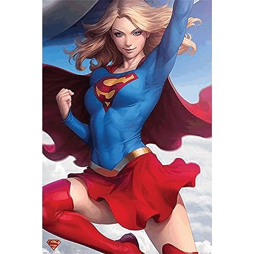 DC Comics Superman (Supergirl) Maxi Poster, Multi Coloured, 61 x 91.5cm