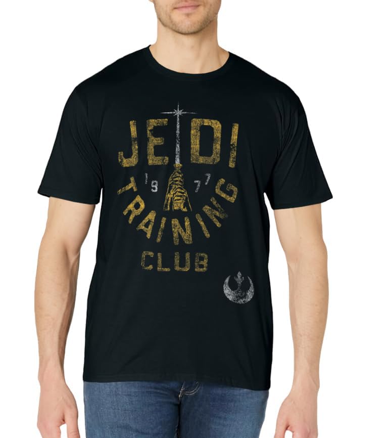 Star Wars Jedi Training Club Distressed Rebels Disney+ T-Shirt