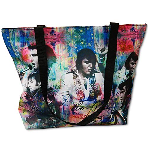 Midsouth Products Elvis Presley Tote Bag Color Collage, Multi, Large