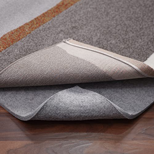 Non Slip Rug Pad Rug Gripper - 2x8 Feet 1/4” Extra Thick Felt Under Rug for Runner Rugs and Hardwood Floors,Super Cushioned Non Skid Carpet Padding