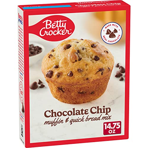 Betty Crocker Chocolate Chip Muffin and Quick Bread Mix, 14.75 oz.