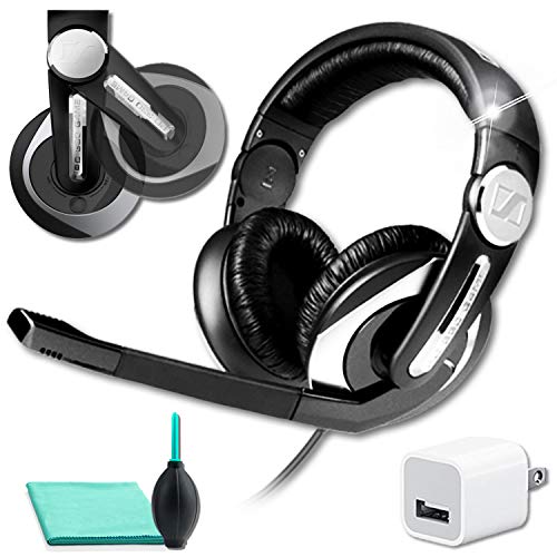 Sennheiser PC 330 Gaming Headset with Noise Canceling Microphone Bundle