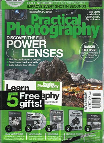 PRACTICAL PHOTOGRAPHY MAGAZINE FEBRUARY, 2015 CD SOFTWARE INCLUDED