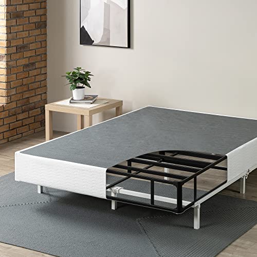 ZINUS 9 Inch Metal Smart Box Spring with Quick Assembly / Mattress Foundation / Strong Metal Frame / Easy Assembly, Queen