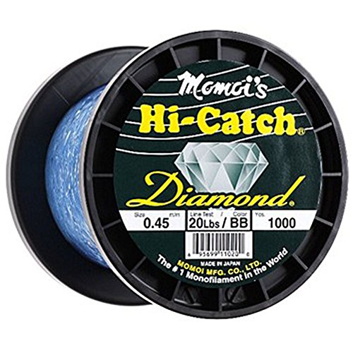 Momoi Hi-Catch Diamond 50-Pound 1000-Yard Special Clear Line, Mono
