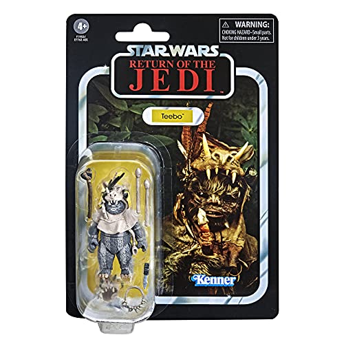 STAR WARS The Vintage Collection Teebo Toy, 3.75-Inch-Scale Return of The Jedi Action Figure, Toys for Kids Ages 4 and Up,F1903