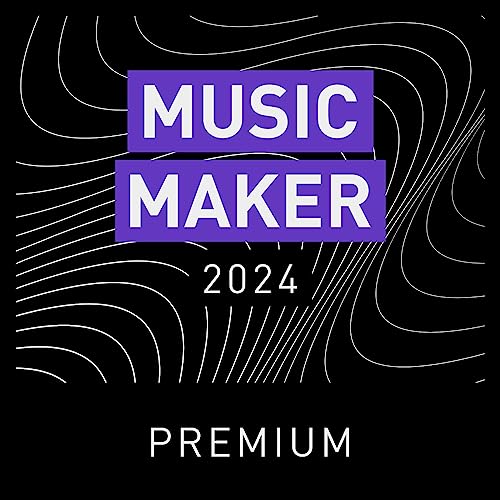 MAGIX Music Maker 2024 Premium — Music Made Easy | Audio Software | Music Production Software | Windows 10/11 [PC Online code]