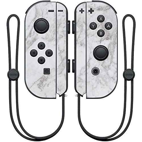 MightySkins Skin Compatible with Nintendo Joy-Con Controller - Frost Marble | Protective, Durable, and Unique Vinyl Decal wrap Cover | Easy to Apply, Remove, and Change Styles | Made in The USA